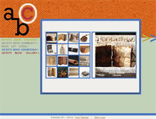 Tablet Screenshot of exhibitions.artistsbook.lt