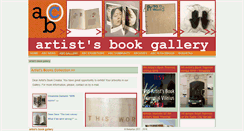 Desktop Screenshot of gallery.artistsbook.lt